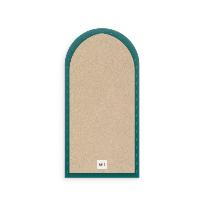 Polsterpaneel Magic Velvet Türkis 30 cm Polsterpaneel Magic Velvet Türkis 30 cm